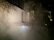 Brand - Gartenhaus
